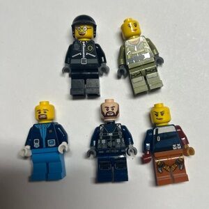 LEGO minifigure lot of 5